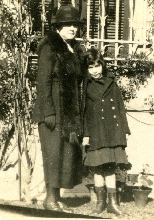 Mata Moyano con su mamá