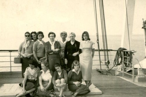 8 Barco a Europa 1957